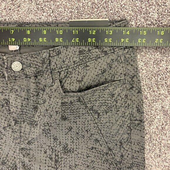 Banana Republic Womens Skinny Fit Pants Size 28 / 6 Gray Zip Hem Stretch NWT $79 - Picture 9 of 16